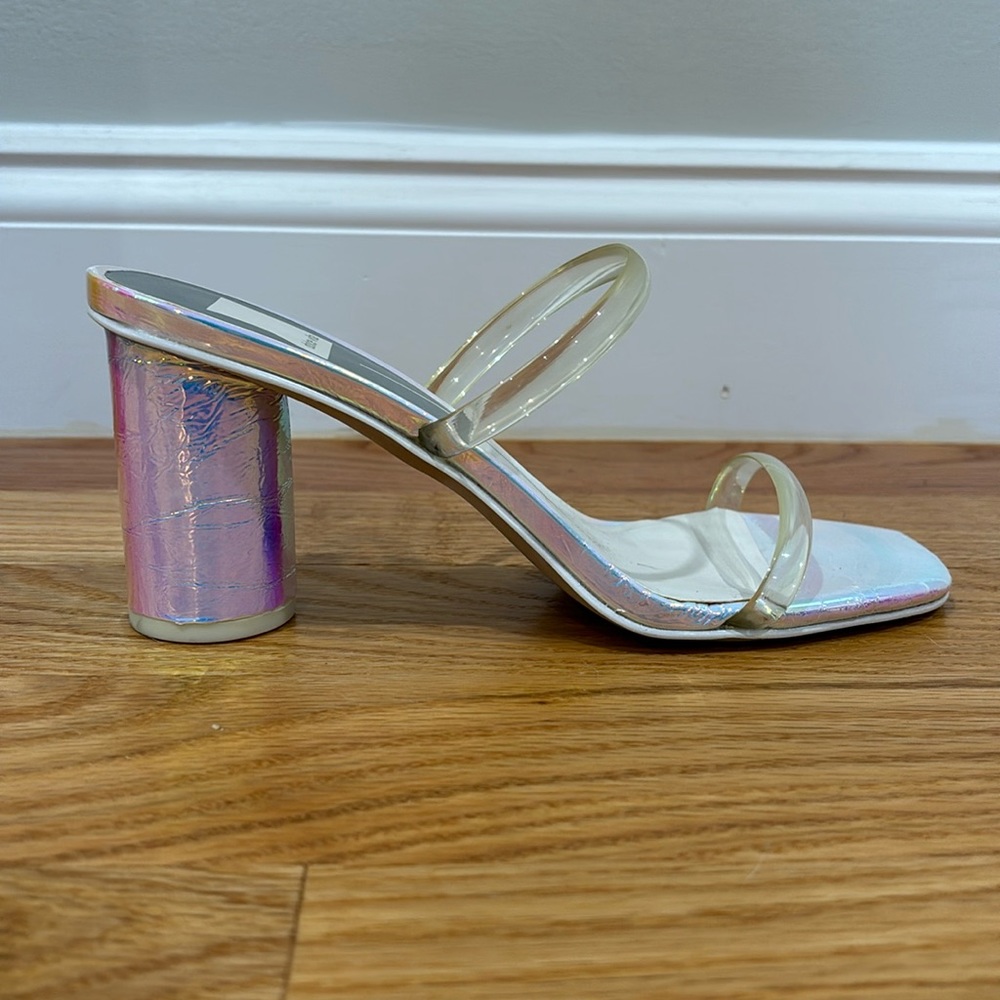 Dolce vital irridaescant heels